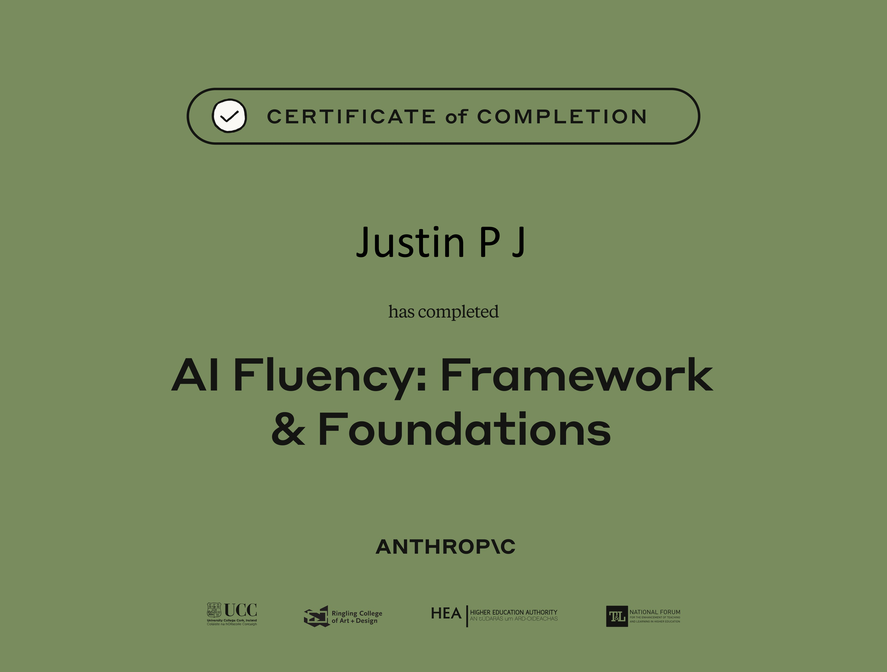 Certificate 1